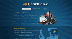 Desktop Screenshot of caseking.fr